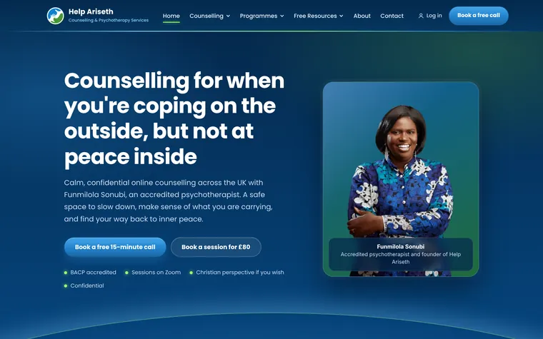 Help Ariseth Counselling Services preview