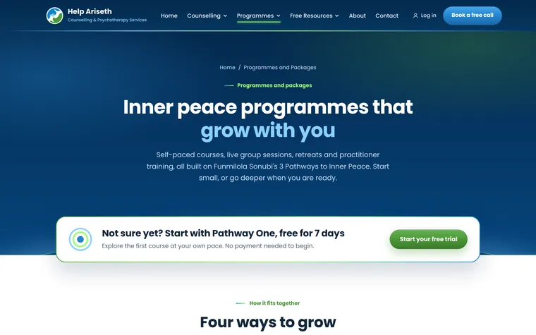 Programmes and packages