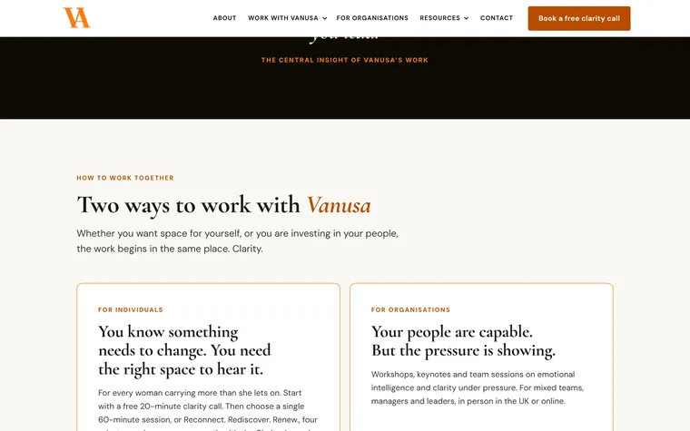 Two ways to work together: individuals and organisations